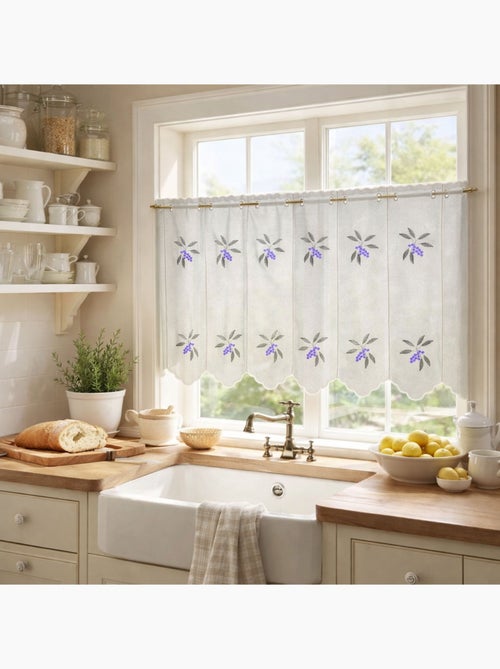 Brise bise brodé baie colorée - Kiabi