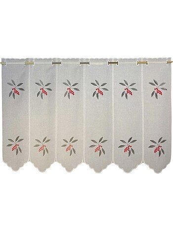 Brise bise brodé baie colorée