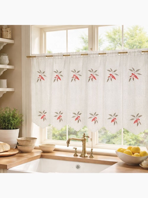 Brise bise brodé baie colorée - Kiabi