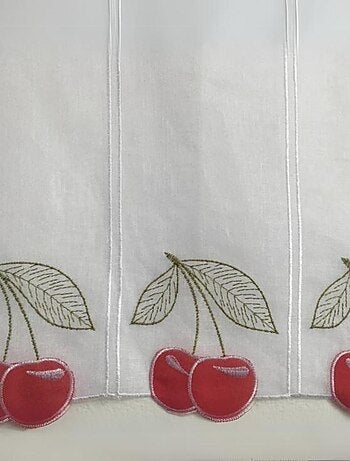 Brise bise brodé griottes