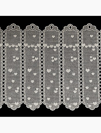 Brise bise en macramé au style romantique