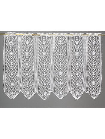 Brise bise en maille dentelle ajourée