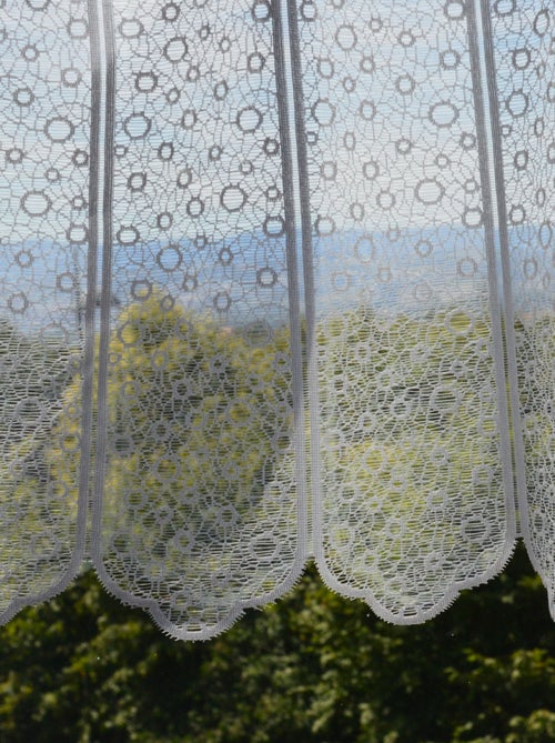 Brise bise en maille et aux cercles ajourés - Kiabi