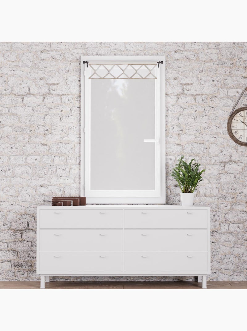 Brise bise en pur coton AUDE, par Soleil d'Ocre Gris - Kiabi