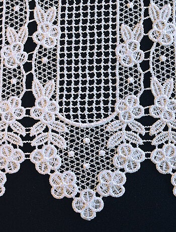 Brise Bise macramé motif fleurs