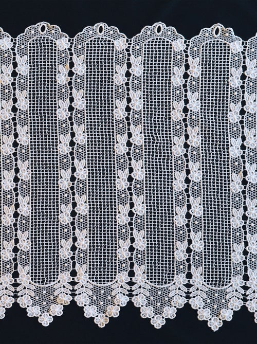 Brise Bise macramé motif fleurs - Kiabi
