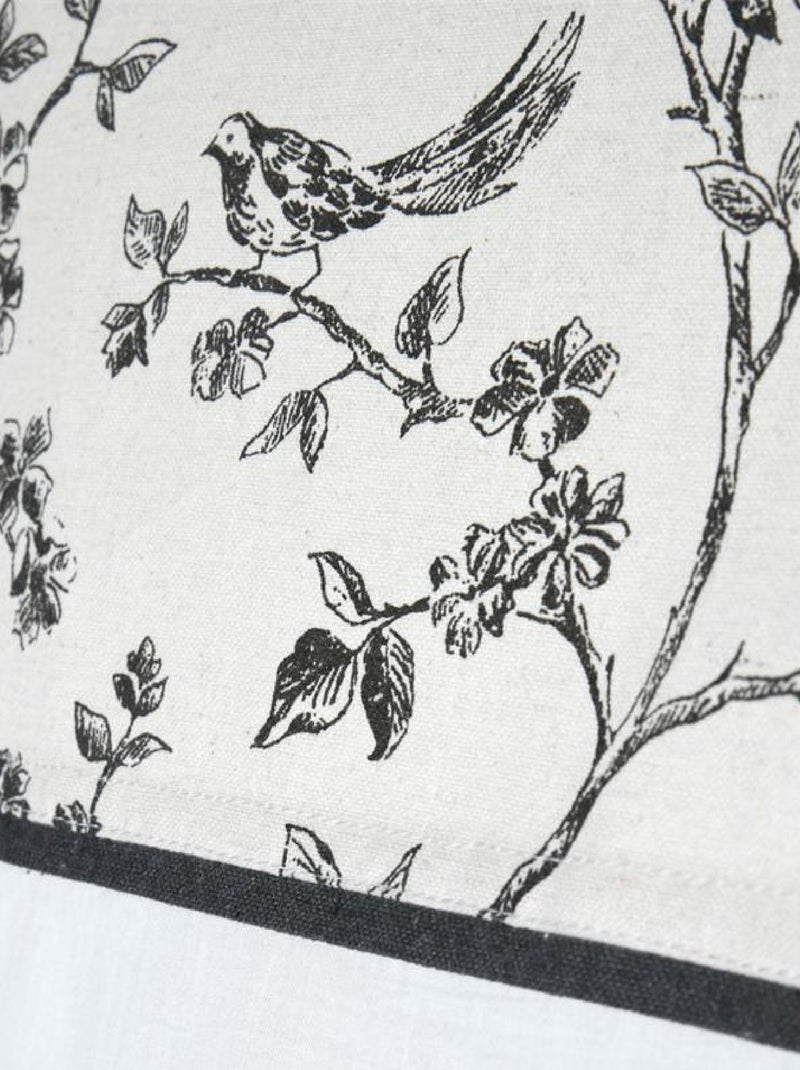 Brise bise passe-tringle style campagne chic Ecru - Kiabi