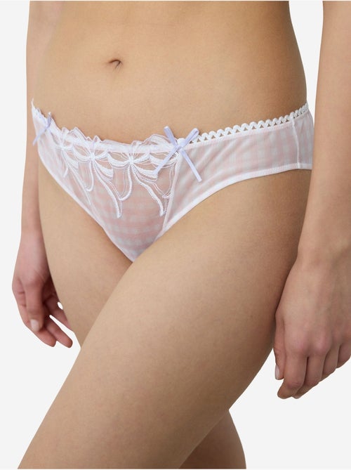 Broderie slip brésilien penti - Kiabi