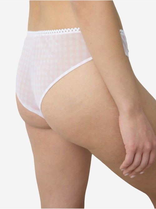 Broderie slip brésilien penti - Kiabi