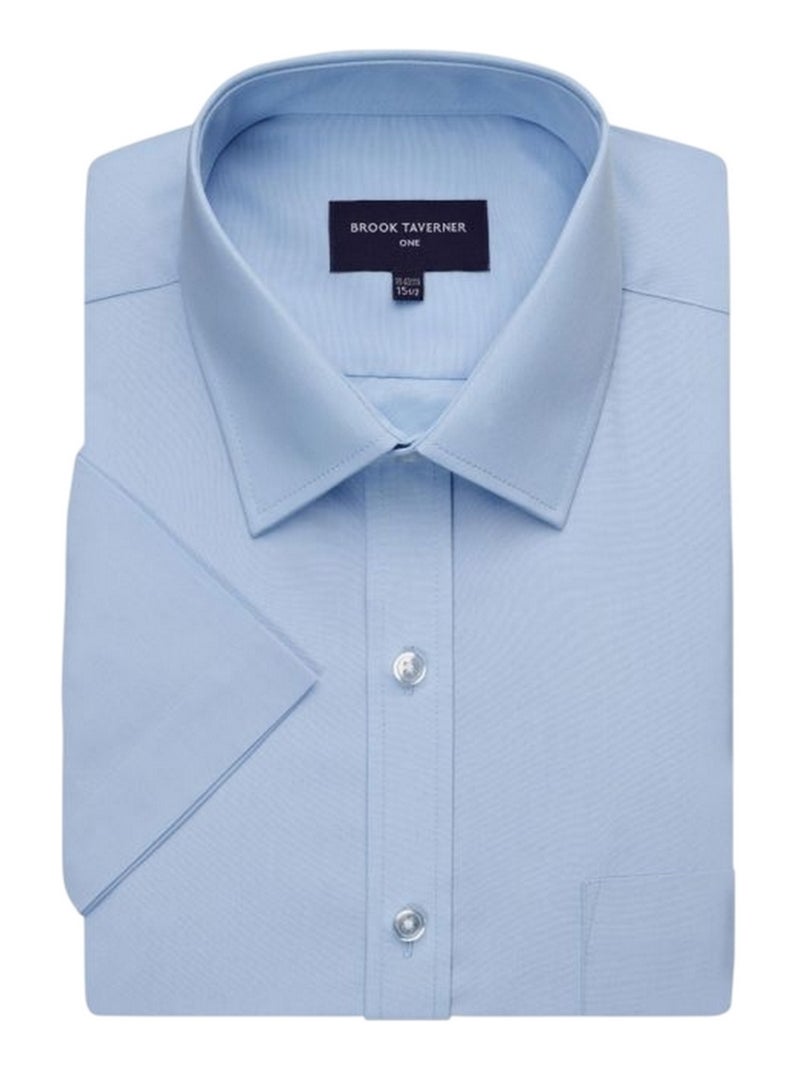 Brook Taverner - Chemise manches courtes VESTA Bleu - Kiabi