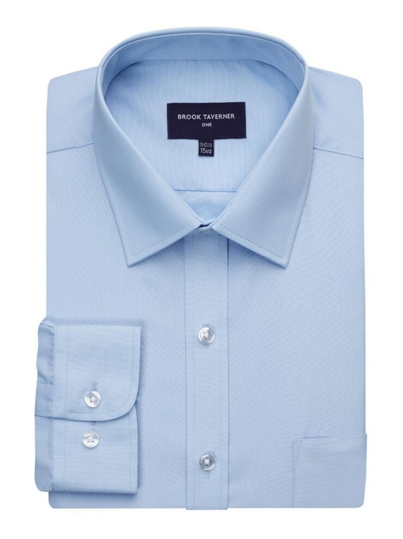 Brook Taverner - Chemise manches longues JUNO Bleu - Kiabi