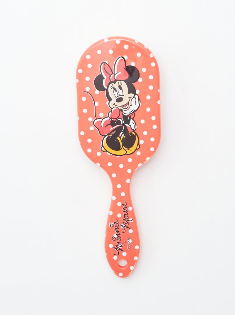 Brosse à cheveux carrée 'Minnie' Rouge - Kiabi