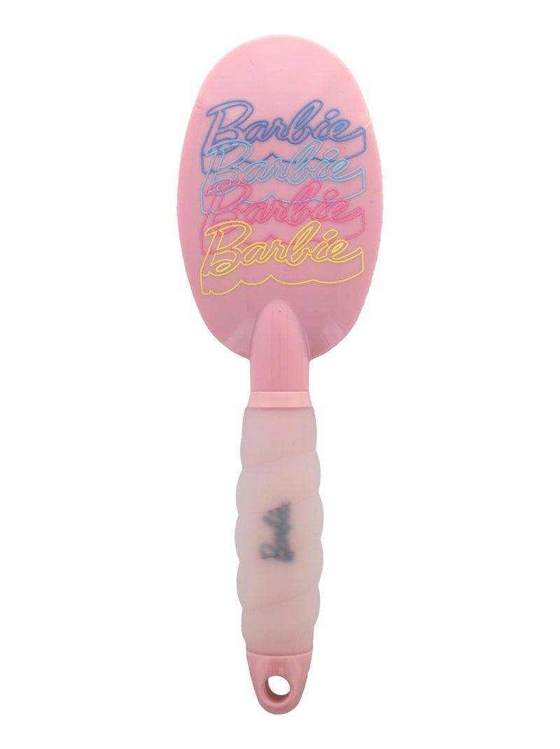 Brosse à Cheveux Démêlante - Barbie - Manche en Gel Ergonomique - Tous Types de Cheveux Rose - Kiabi