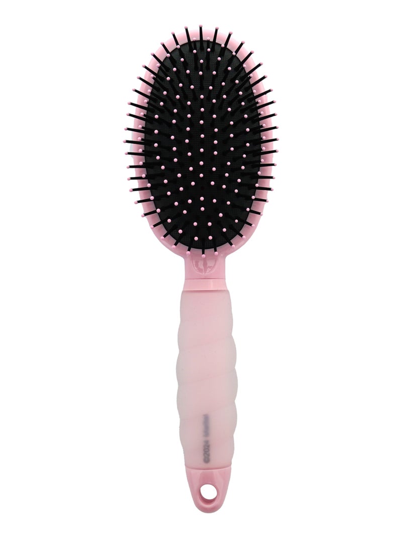 Brosse à Cheveux Démêlante - Barbie - Manche en Gel Ergonomique - Tous Types de Cheveux Rose - Kiabi