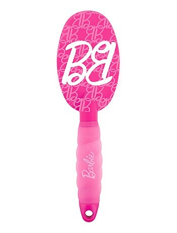 Brosse à Cheveux Démêlante - Barbie - Manche en Gel Ergonomique - Tous Types de Cheveux