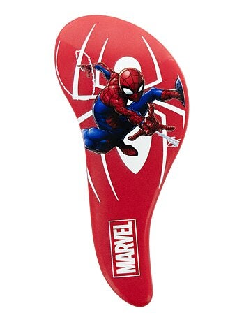 Brosse à Cheveux Démêlante Format Mini - MARVEL - Spider Man - Tous Types de Cheveux