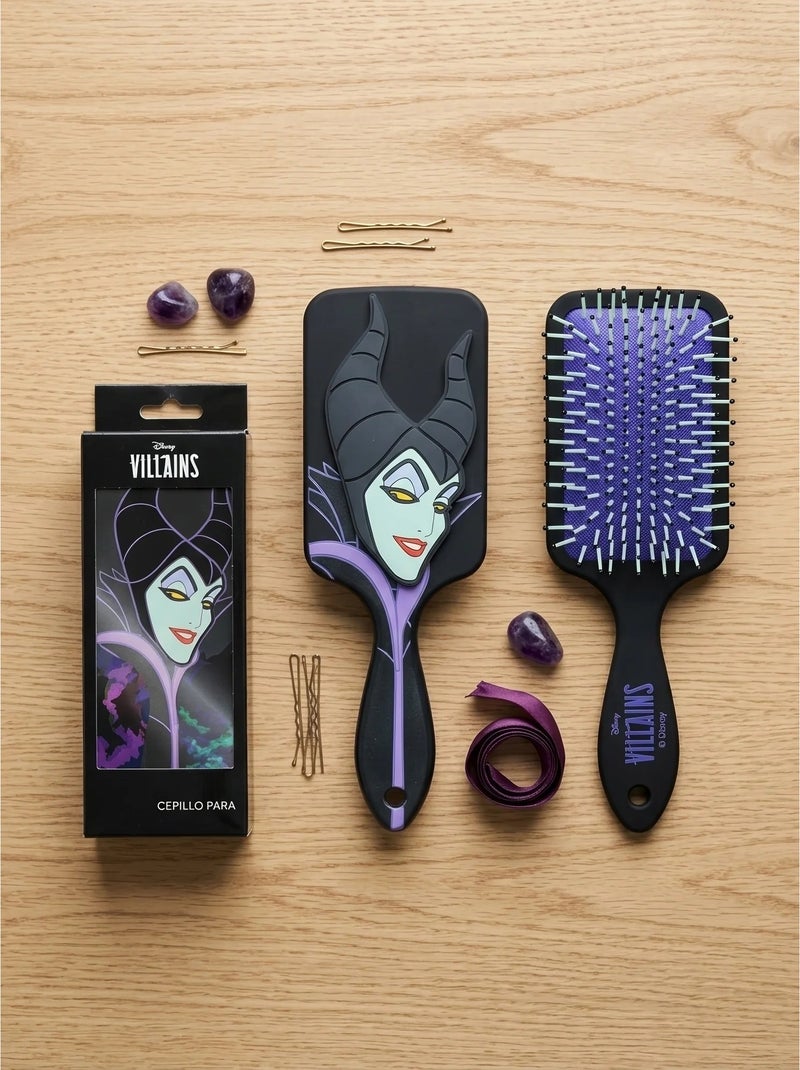 Brosse à cheveux démêlante maléfique disney Noir - Kiabi