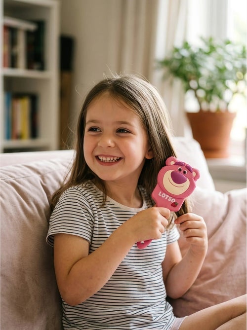 Brosse à cheveux démêlante nylon Lotso Toy Story Disney - Kiabi