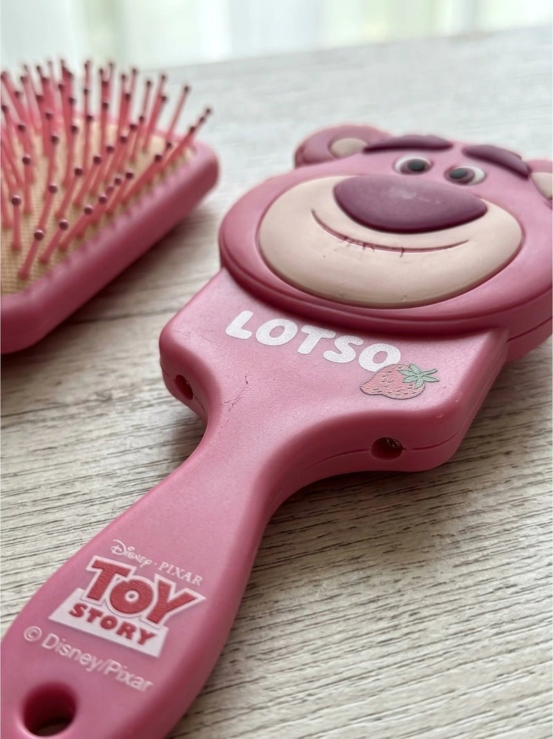 Brosse à cheveux démêlante nylon Lotso Toy Story Disney Rose - Kiabi