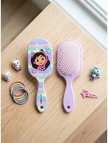Brosse à cheveux démêlante rectangulaire Gabby's Dollhouse DreamWorks
