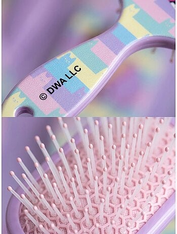 Brosse à cheveux démêlante rectangulaire Gabby's Dollhouse DreamWorks