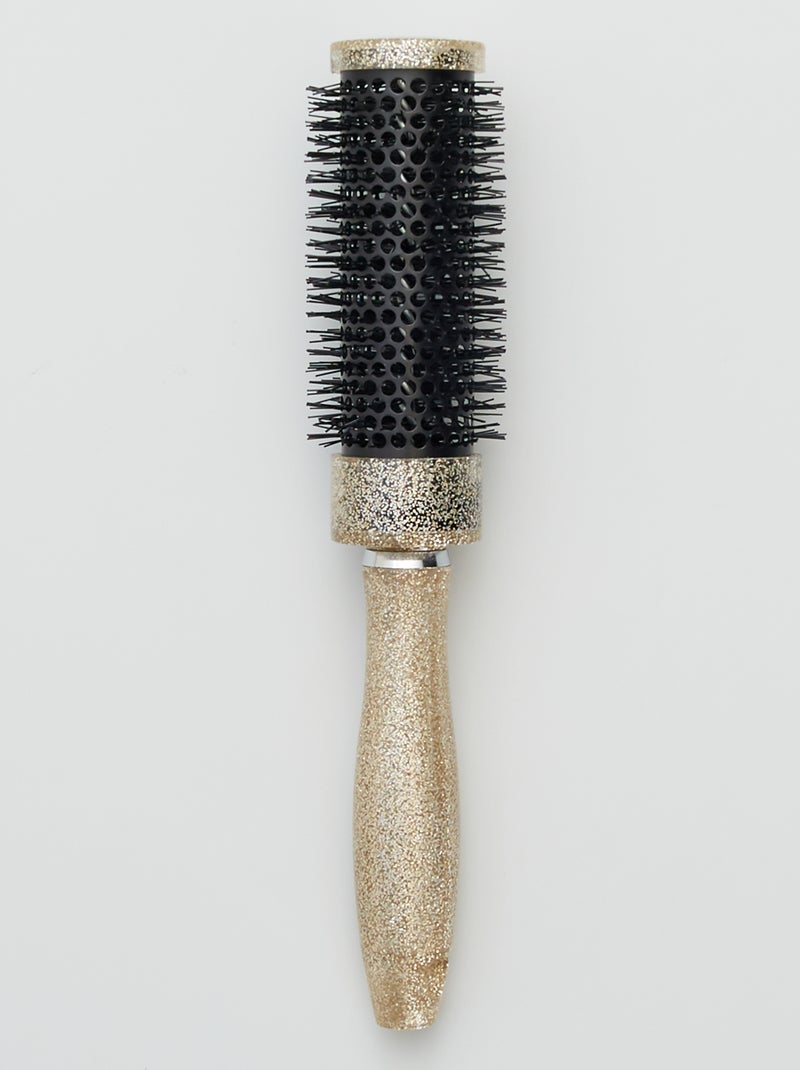 Brosse à cheveux doré - Kiabi