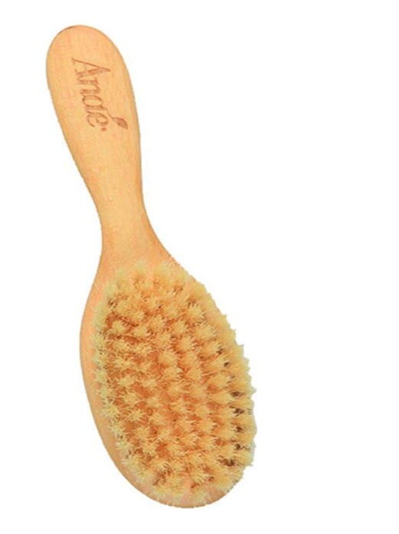 Brosse à cheveux enfant en bois de hêtre et soie Multicolore - Kiabi