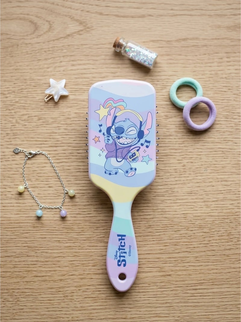 Brosse à cheveux enfant motif aquarelle stitch disney Multicolore - Kiabi