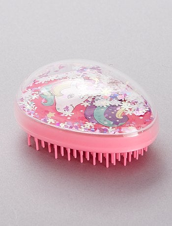 Brosse à cheveux 'licorne'