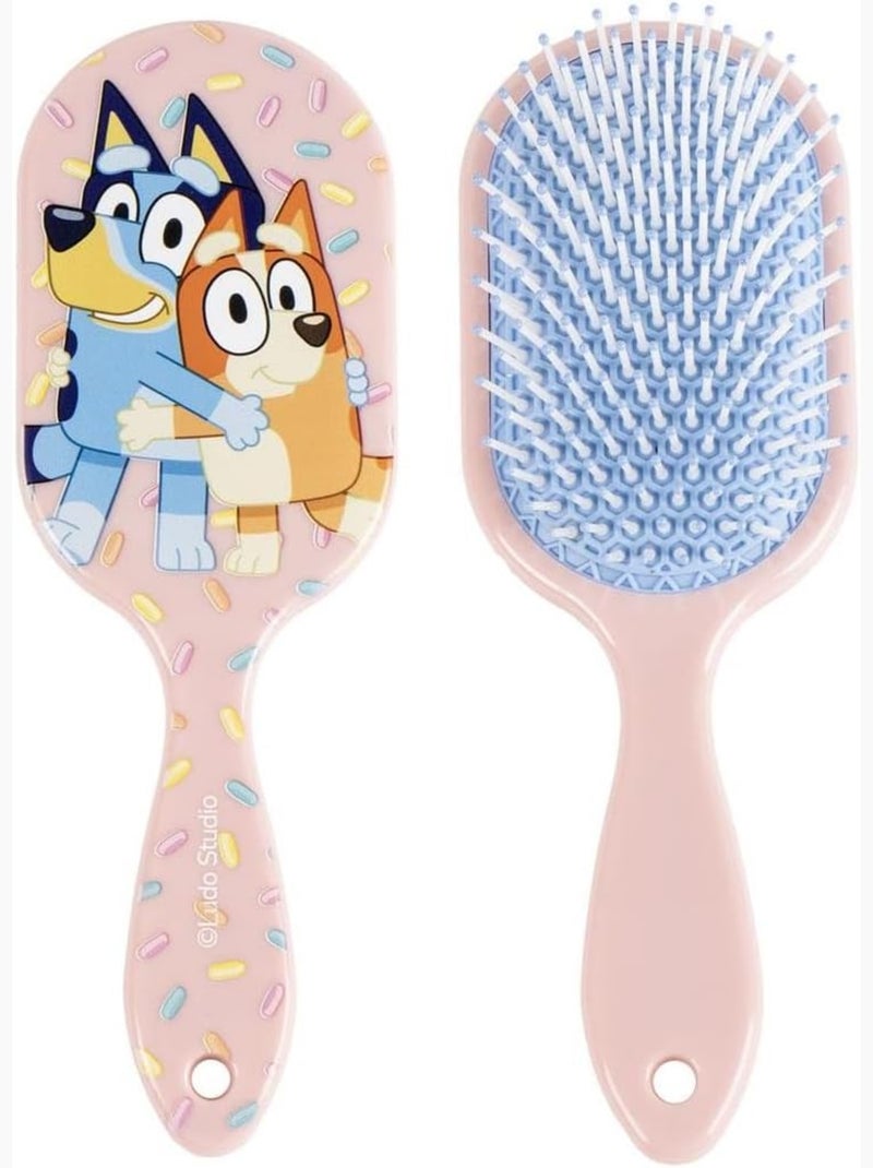 Brosse à cheveux rectangulaire bluey – rose N/A - Kiabi