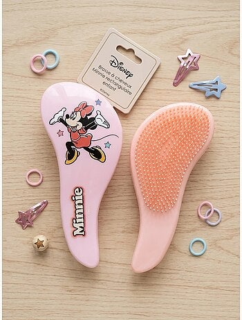 Brosse à cheveux rectangulaire enfant Minnie Disney