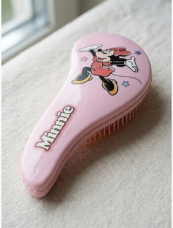 Brosse à cheveux rectangulaire enfant Minnie Disney