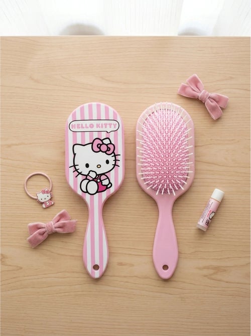 Brosse à cheveux rectangulaire poils souples hello kitty sanrio - Kiabi Brosse à cheveux rectangulaire poils souples hello kitty sanrio - Kiabi