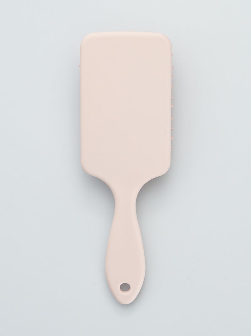 Brosse à cheveux rectangulaire Rose - Kiabi