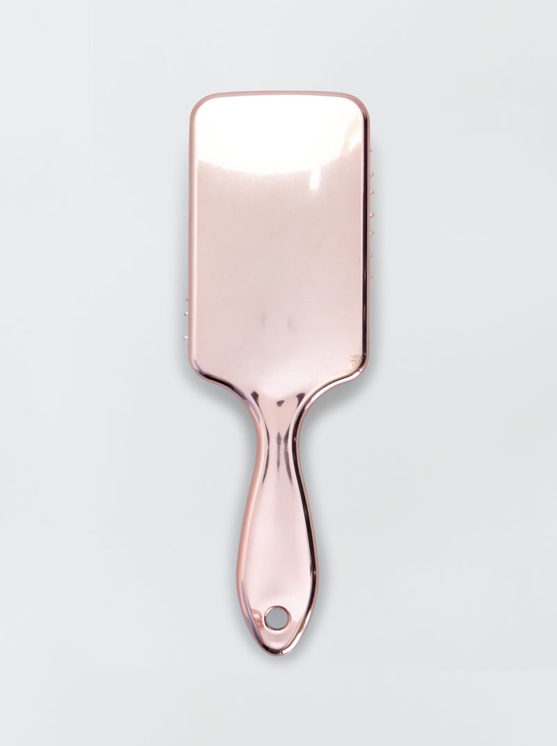 Brosse à cheveux rectangulaire Rose - Kiabi