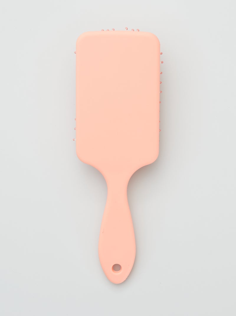 Brosse à cheveux rose rose - Kiabi