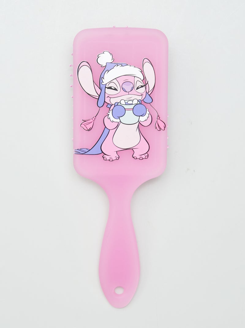 Brosse à cheveux 'Stitch' 'Disney' Rose - Kiabi