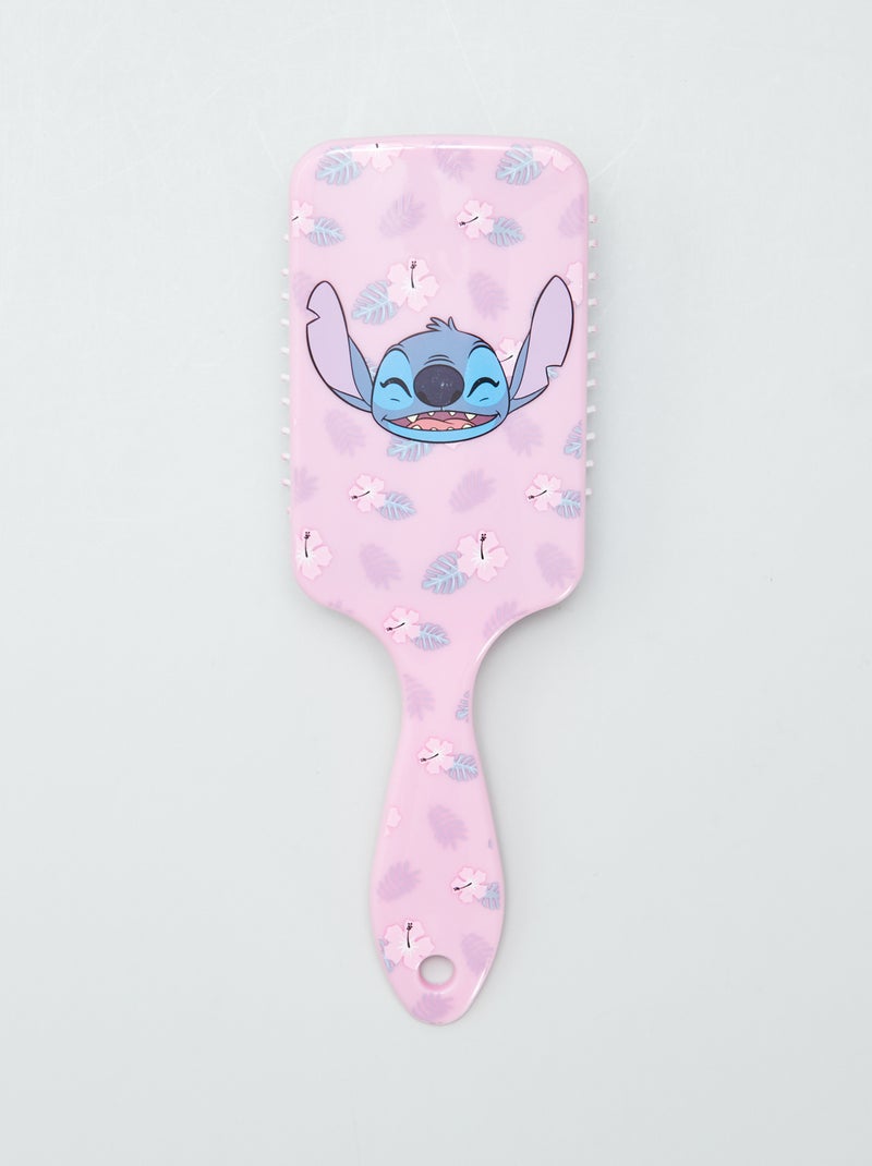 Brosse à cheveux 'Stitch' 'Disney' Rose - Kiabi