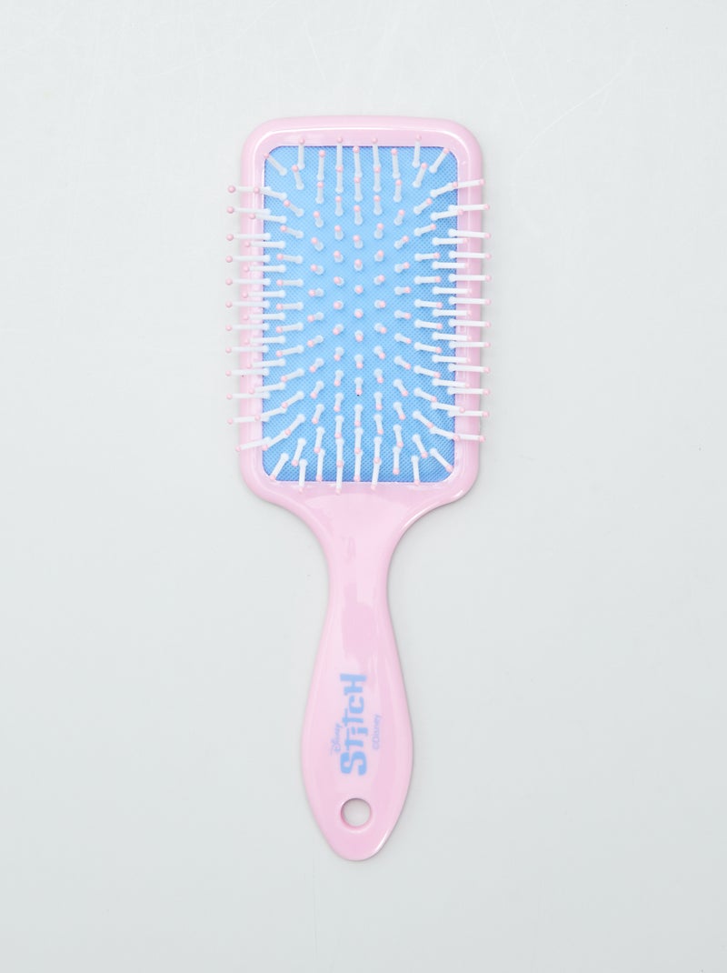 Brosse à cheveux 'Stitch' 'Disney' Rose - Kiabi