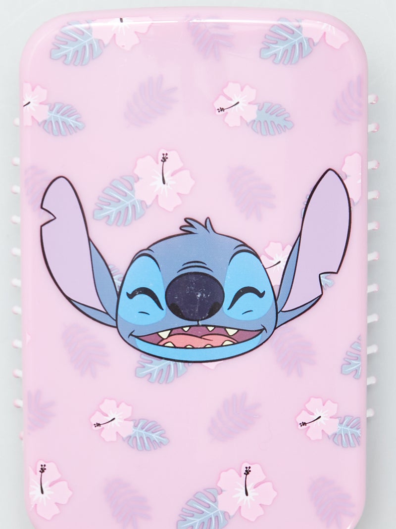 Brosse à cheveux 'Stitch' 'Disney' Rose - Kiabi