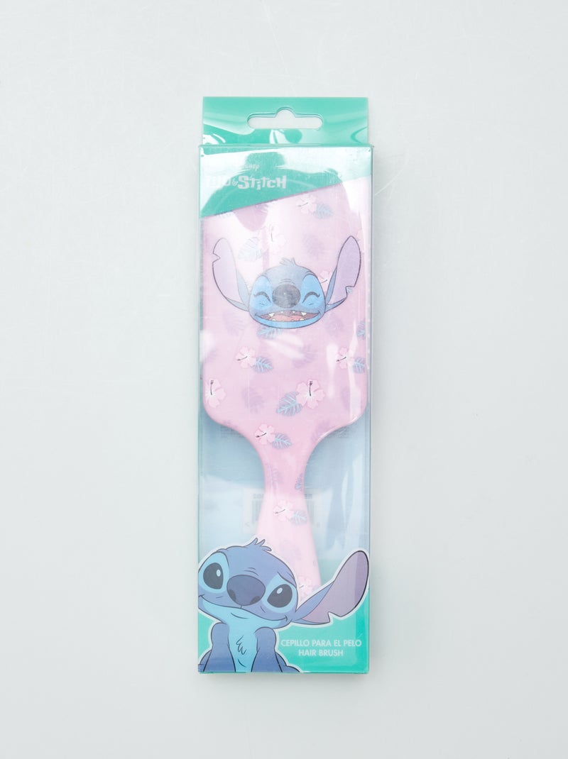 Brosse à cheveux 'Stitch' 'Disney' Rose - Kiabi