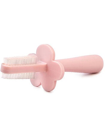 Brosse à dents ergonomique double face