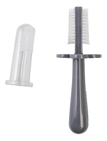 Brosse à dents ergonomique double face