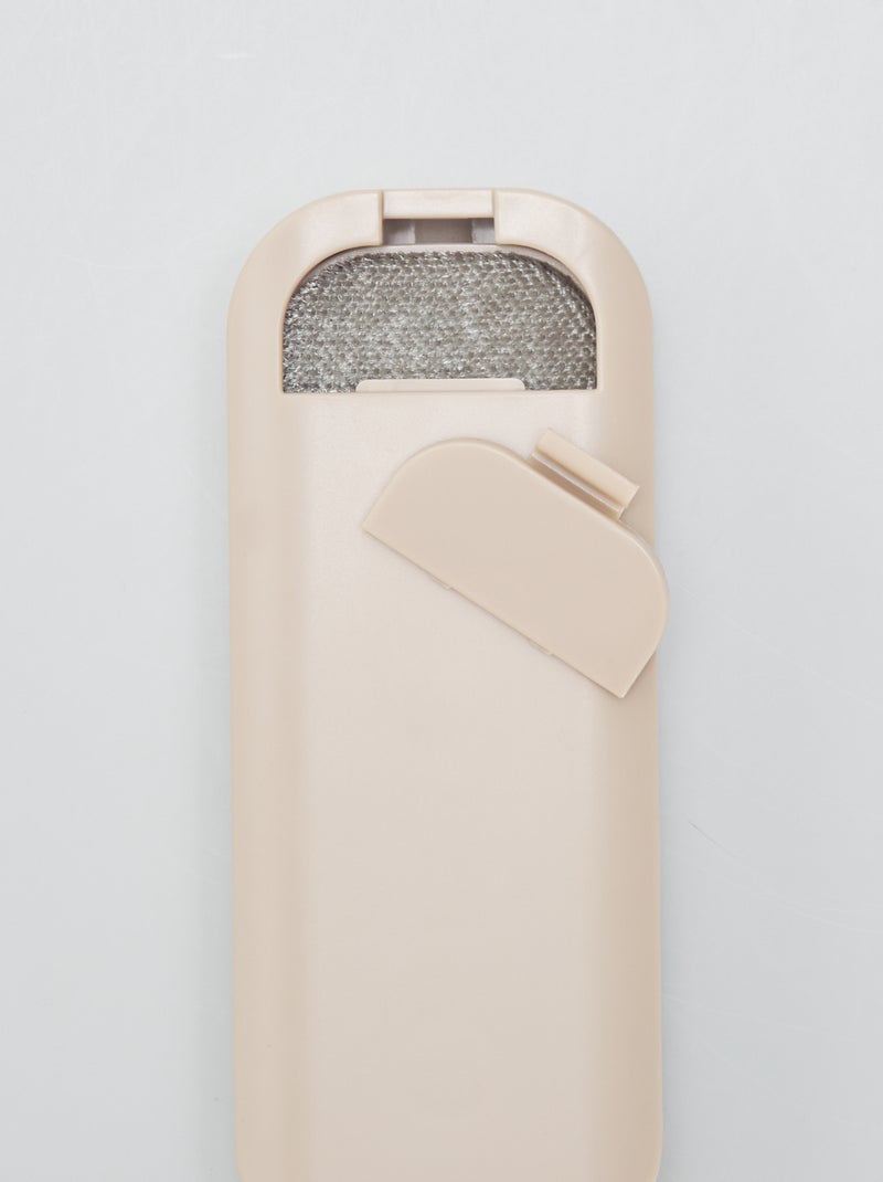 Brosse anti-poils réutilisable Beige - Kiabi