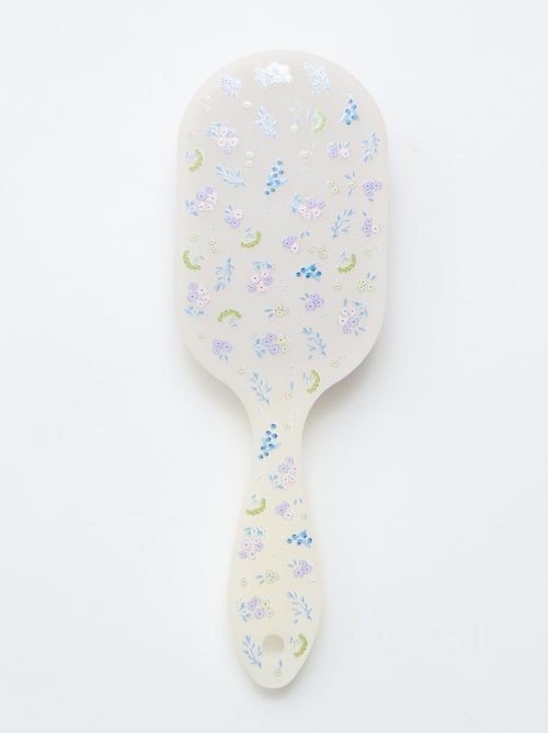 Brosse carrée imprimée - Kiabi