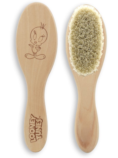 Brosse Cheveux Bébé –  DISNEY BABY – Titi – LOONEY TUNES – Prévention Croûtes de Lait – Bois FSC - Kiabi