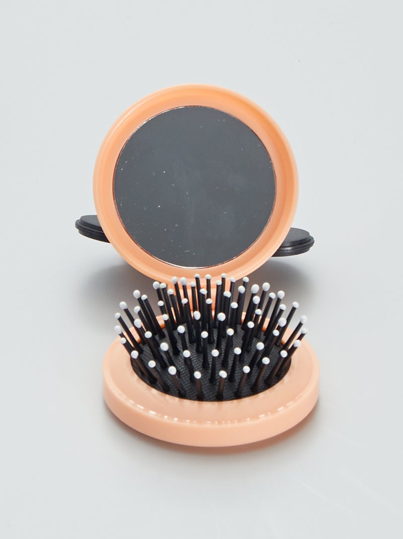Brosse de poche 'Minnie' Rose - Kiabi