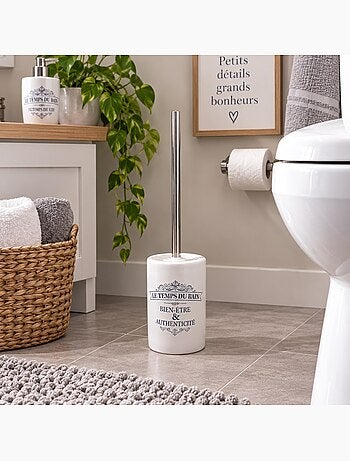 Brosse de toilette 10 x 40 cm vintage