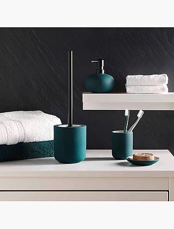 Brosse de toilette 11 x 38 cm Mambo emeraude