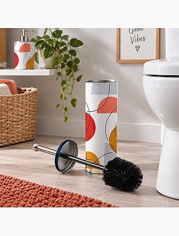 Brosse de toilette 9.5 x 37 cm color pop